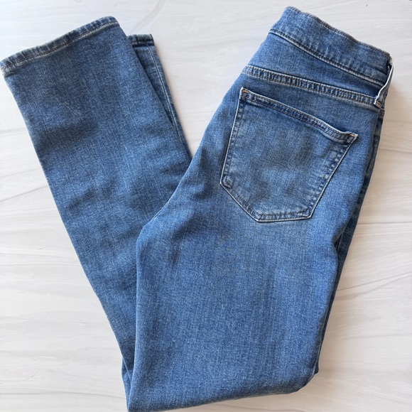 GAP Women's High Rise Vintage Slim Jeans Medium Indigo 29 Long - Picture 5 of 12